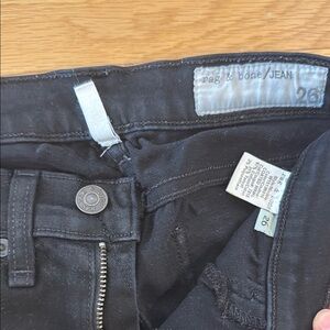 Rag & Bone Black Skinny Jeans